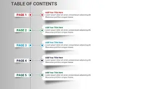 How to create Animated Table of Content Slide in PowerPoint