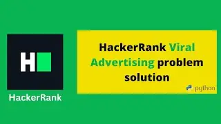 HackerRank Viral Advertising problem solution in Python programming | Programmingoneonone