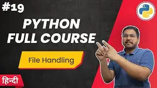 File Handling in Python : Python Full Course in Hindi 2023 | Tuffle