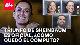 ¡Oficial! Claudia Sheinbaum gana elección presidencial 2024: Así quedó el cómputo final  - En Punto