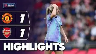 Malard Saves a Point for United | Manchester United v Arsenal Highlights | Barclays WSL 2024-25