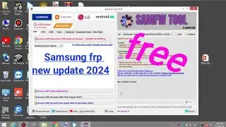 SAMFW Tool 4.9.  2024 