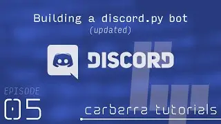 Making the bot run - Building a discord.py bot - Part 5