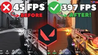 How to BOOST FPS in VALORANT 2023! (FPS Boost + Low Input Delay) 🔧✅