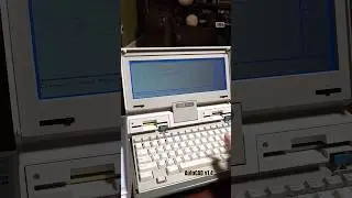 Running AutoCAD on IBM PC Convertible, 1986 