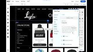 Wix Store: Adding Collections to Shop Sidebar