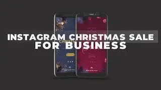 Instagram Christmas Sale for Business After Effects Templates