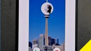 Custom phone incoming call screen background picture #shorts