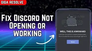 How To Fix Discord Not Opening | DISCORD NOT LAUNCHING | Fix Discord Stuck on a Gray or Black Screen
