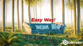Create a Realistic Nature Scene in 20 Minutes | Blender tutorial for beginners