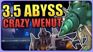 3.5 Spiral Abyss CRAZY WENUT IS HERE! (ROCKBREAKER AX) Genshin Impact Floor 12 Showcase 9 Stars