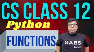 Computer science class 12|Working with functions in python class 12 |working with functions class 12