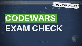 DevTips Daily: Codewars Coding Challenge - Exam Check