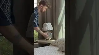 Easy DIY Pleated Lampshade using PILLOWCASES?! 🤯🤩