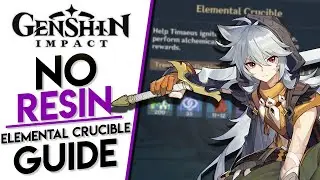 Elemental Crucible Quest Guide NO RESIN | Genshin Impact Guide