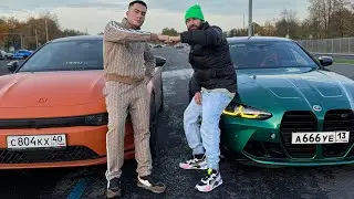 ГОНКИ С ИСПЫТАНИЯМИ. BMW M3 COMPETITION VS ZEEKR 001 Z-SPORT. MAX LEB