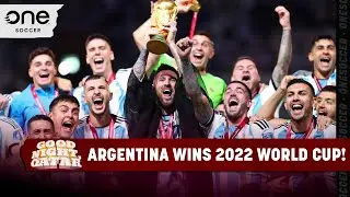 GOOD NIGHT, QATAR: Argentina wins 2022 FIFA World Cup! (Dec. 18, 2022)