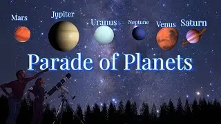 Parade of Planets 2025 . #planetparade2025 #astronomy #telescope #garimalokeshvlogs #planets #sky