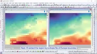 Interpolating a NetCDF File in a sub-region and Convert it to GeoTIFF Images