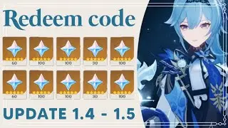 REDEEM CODE GENSHIN IMPACT 1.4 - 1.5