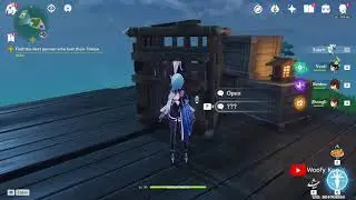 Cage Key location of locked guy in Jinren Island, Inazuma l Genshin Impact