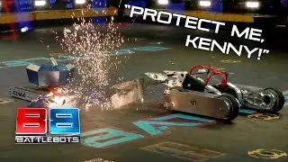 Robot Parts EVERYWHERE in the Battle Box | Icewave vs. Razorback | BattleBots
