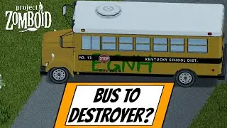 Innocent School Bus To Zombie Destroyer?! Project Zomboid Mod Showcase