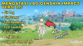 CONFIG GENSHIN IMPACT SMOOTH 30FPS ALL ANDROID - FIX LAG GENSHIN IMPACT 2.5