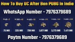 How To Buy UC After Ban PUBG Mobile In India | How To Create Razer Gold account 🔴Live Proof