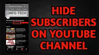 How To Hide Subscribers On Youtube Channel | Hide Subscribers Count On Youtube |