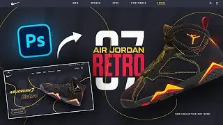 ⚡Nike Website UI Design in Photoshop - Fix My Design Ep06