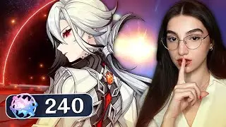 What will 240 wishes get me on Arlecchino banner in Genshin Impact?