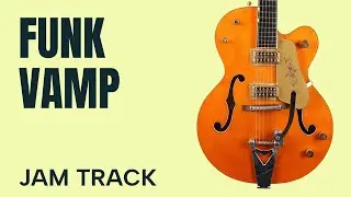 Funk Vamp Guitar Backing Track in F Mixolydian/Dorian