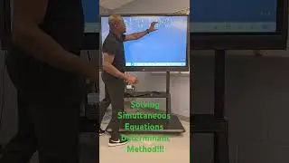 Simultaneous Equations Determinant Method!!!#maths #mathtricks #mathshack #florida