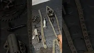 BMW 3 двигатель n47 2.0d на замене цепей ГРМ 🔧