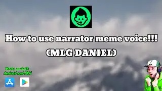 How to use Narrator Voice/MLG Daniel in your videos