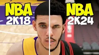 Evolution of Lonzo Ball In NBA 2K Games  (NBA 2K18 - NBA 2K24)