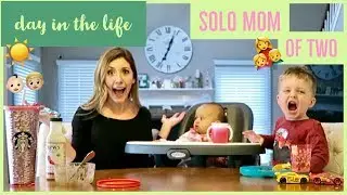 DAY IN THE LIFE OF A MOM👩‍👧‍👦 | SOLO ROUTINE SPRING 2018 🌸 | brianna k