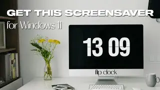 How To Download And Install Fliqlo Clock Screensaver In Windows 11