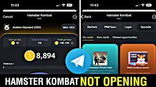 Fix✅ Hamster Kombat Not Opening Telegram || Telegram Hamster Kombat Not Opening 2024