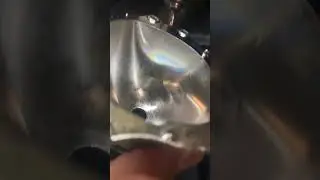 Hyundai Santa Fe замена линз на bi-led модули. Замена плат на ресничках.