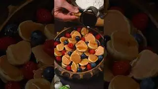 Вкусные панкейки с нежными бананами