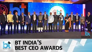 Commerce & Industry Minister Piyush Goyal hands out the awards at Business Today Mindrush