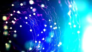 Free motion background Video - Particles moving background loop 4k