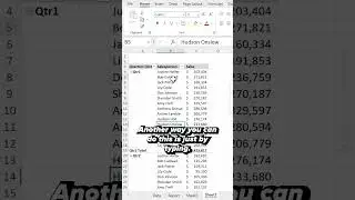 How to Custom Sort a Pivot Table #shorts