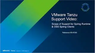 KB 7200 Scope of Support - Pivotal Spring Runtime & OSS Spring Projects