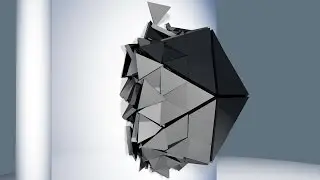 Cinema 4d Tutorial - How to Shatter a Dynamic object in Cinema 4d
