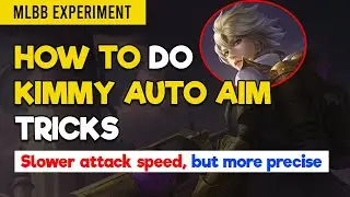How to do Kimmy Auto Aim Trick - Kimmy Auto Aim - MLBB Experiment #shorts