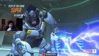 POTG! 18K DMG! 38 ELIMS! SUPER WINSTON GAMEPLAY OVERWATCH 2 SEASON 11
