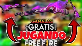 ASI GANARAS ¡GRATIS! LA NUEVA SKIN DE LA ESCOPETA M1887 (MATA BURROS) EN FREE FIRE | #FFIP